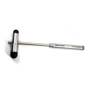 Marteau réflexe de diagnostic, brosse à aiguille, examen neurologique musculaire, outil médical de bonne qualité, 18 cm, manuel, en acier inoxydable - Product Image 4