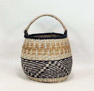 Panier Bolga en jonc de mer naturel écologique de haute qualité meilleure vente panier de jardinière d'articles divers du Vietnam paniers de rangement - Product Image 1