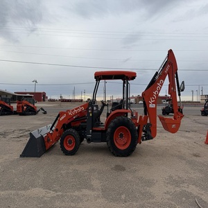 Tracteur compact Kubota M62 60 CV avec chargeur et pelle rétrocaveuse, ensemble complet, machine de qualité pour l'agriculture et les travaux de terrassement - Product Image 4
