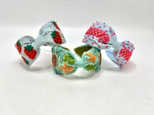Diadema de tela bordada con cuentas hecha a mano Conifer para mujer, 8 cm, diadema floral colorida, accesorio para el cabello estilo bohemio, regalo de moda - Product Image 2