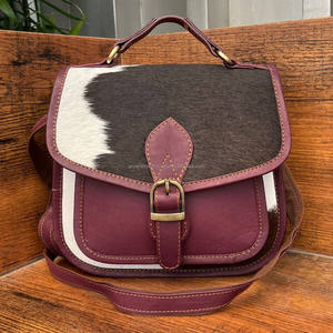 Sacs à bandoulière en cuir de vachette personnalisés Sacs à main occidentaux en cuir véritable pour femmes de grande qualité Sac à main de créateur de luxe - Product Image 3