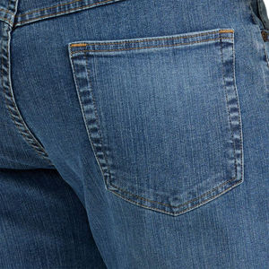 Best Quality Denim Pant For Adult Knitted Casual Waterproof Solid Breathable Medium Wash <b>Jeans</b> Pants With OEM Service - Product Image 5