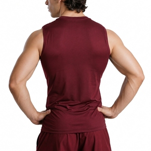 <b>Mens</b> Fitness <b>Compression</b> <b>Vest</b> Moisture Wicking Sleeveless Athletic Training Running Gym Performance Wear - Product Image 5