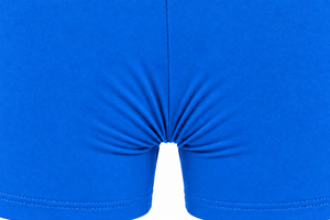 Calzoncillos bóxer azules de punto para hombre, ropa interior cómoda de tiro medio - Product Image 4