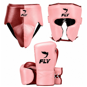 Set de Sparring Personalizado al por Mayor, Guantes de Piel Profesionales con Agarre Cómodo y Protección, Set de Guantes de Entrenamiento con Cierre de Correa X LINE - Product Image 1