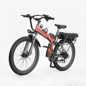 Folding Electric Bike 26 Inch 48V 8Ah Lithium Battery Brushless Motor 21-Speed Dual Suspension Waterproof Adult City Bike - Product Image 2