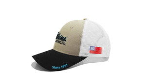 Casquette de camionneur structurée à 6 panneaux, bicolore, en maille confortable, personnalisable avec broderie, fabriquée au Vietnam, pour usage décontracté ou professionnel - Product Image 5
