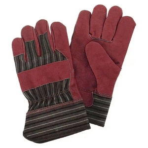 ถุงมือทำงานหนังวัวแคนาดาสำหรับงานอุตสาหกรรม  ยืดหยุ่น ป้องกันมือได้ดี - Product Image 4