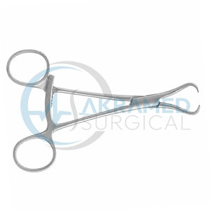 Pinzas de Reposi-posiciónamiento Largas con Trinquete, Puntas de Acero Inoxidable, Instrumento Quirúrgico Ortopédico, Certificado CE, Reutilizable - Product Image 2