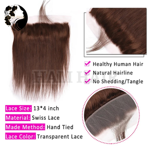 ผมต่อฮาลีผมแบบลอนผมดัดย้อมผมขนาด100ก. 13x4แบบลูกไม้ปิดด้านหน้าผมแบบตรงย้อมสีคู่จากเวียดนาม - Product Image 4