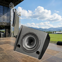 Haut-parleur de monitoring mono en bois LS3 coaxial 12 pouces/15 pouces actif/passif avec puissance de 400W/350W et connectivité XLR/Speakon