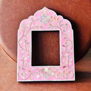 Marco de Fotos Decorativo Cuadrado de Alta Calidad con Incrustaciones de Madreperla, Diseño Personalizado, Artesanía, Decoración de Pared, Tamaño Personalizable - Product Image 1