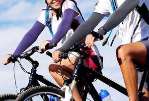 Mangas de Compresión para Hombre y Mujer, Protección Solar UV para Deportes de Verano y Entrenamiento, Mangas para Ciclismo y Actividades al Aire Libre - Product Image 3