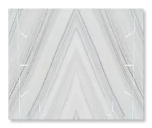 Swarow的水晶白色大理石板免费样品抛光书籍匹配墙壁装饰灰色纹理的白色大理石现代设计