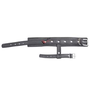 Ensemble de menottes en cuir pour chevilles avec boucles réglables et rembourrage - Product Image 5