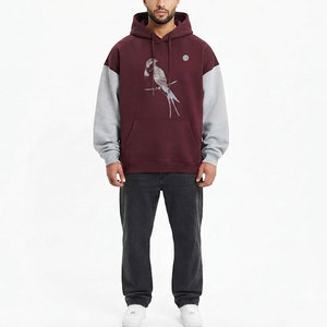 Sweat à capuche épais pour homme, style simple, tissu premium, pour un port décontracté confortable et un streetwear moderne - Product Image 1