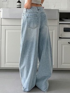 Women's Trend Collection Denim Statement Fashion Jeans-<b>Boot</b> Cut Mid Waist Eco-Friendly Vintage Style Premium Urban Modern - Product Image 2