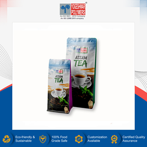 Bolsas de plástico para envasado de té y café con sellado central, de calidad alimentaria, a precio atractivo y de buena calidad, al por mayor, de un proveedor indio. - Product Image 3