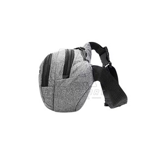Nouveautés : Sacs bandoulière de luxe couleur unie, avec sangle réglable, fermeture éclair, légers, décontractés, en polyester - Product Image 2