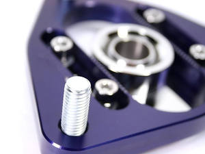 1 Par de Placas de Camber para Suspensión Coilover para Mitsubishi Lancer <span class=keywords><strong>Evo</strong></span> X, Disponibles Solo en Color Plata. - Product Image 2