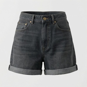 Shorts Vaqueros de Mezclilla para Mujer, Estilo Boyfriend, Color Personalizado, Cintura Media, Ecológicos, Casuales, Moda de Verano, Ropa Moderna Y2K - Product Image 1