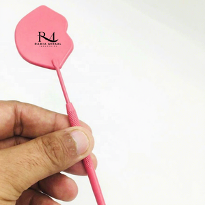 Espejo para Extensión de Pestañas con Forma de Labios, Acero Inoxidable, Logotipo Personalizado, Espejo de Inspección de Pestañas para Artistas de Pestañas - Product Image 6