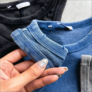 Débardeur de sport décontracté en coton 100 % tricoté avec logo personnalisé pour femme - Product Image 3