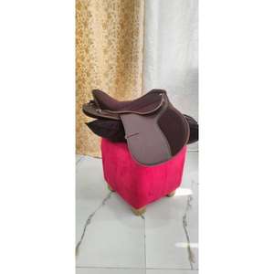 Selle d'endurance en cuir de qualité export, style anglais, avec quincaillerie en acier inoxydable pour hommes et femmes, meilleur prix du marché - Product Image 5