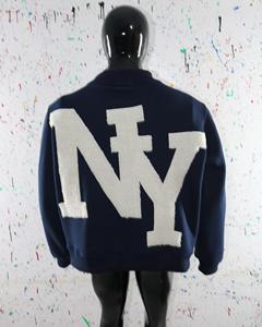 <b>NY</b> HOODED 100% COTTON WINTER MEN'S SWEATSHIRT-OEM SERVICE - Product Image 5