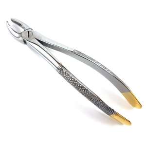 Forceps d'extraction dentaire orthodontique manuel de haute qualité en acier inoxydable allemand avec poignée ergonomique - Product Image 1