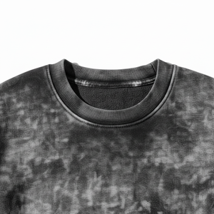 Sudadera Unisex con Diseño de Logotipo Estampado, Sudadera Lavada al Ácido al por Mayor, Sudadera Completa 100% Algodón - Product Image 4