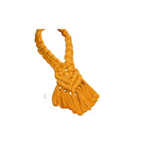 Solid Theme Cotton Handmade Woven Napkin Ring Table Decor Wedding Accessories Macrame <b>Decoration</b> Napkin Ring for Party Events - Product Image 4