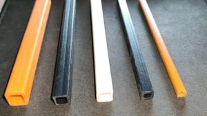 Profilé carré en PVC sur mesure, tube carré en plastique noir extrudé pour la construction de cadres de meubles et les applications industrielles - Product Image 4