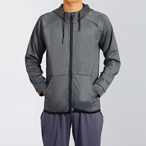 เสื้อฮู้ดซิปผู้ชาย OEM ODM แบบสั่งทำลวดลายได้ คุณภาพดีที่สุด เสื้อฮู้ดแขนยาวแบบซิปเต็มตัว สำหรับฤดูหนาว - Product Image 4