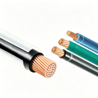 Fil électrique en cuivre isolé en PVC de haute qualité, câble électrique flexible en nylon