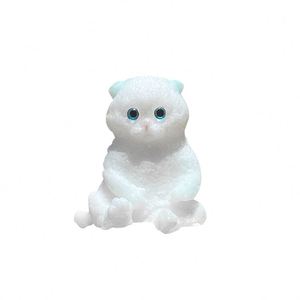 ของเล่นบีบรูปแมวน่ารัก ทำจากวัสดุ TPR ของเล่นเสริมพัฒนาการประสาทสัมผัส บรรเทาความเครียด ช่วยผ่อนคลายความวิตกกังวล ดีไซน์สำหรับนั่ง ของเล่นบีบสควิชชี่ - Product Image 6