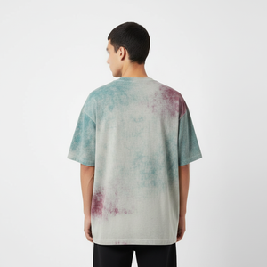 Camisetas de Alta Calidad para Hombre, Corte Cuadrado, 100% Algodón, Cuello Alto, Hombros Caídos, Fabricante de Camisetas de Peso Pesado - Product Image 2