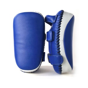 ชุดอุปกรณ์ฝึกซ้อมมวยไทย 2 ชิ้น หนัง PU คุณภาพสำหรับมืออาชีพ สีพื้น แบรนด์สั่งทำพิเศษ สำหรับคิกบ็อกซิ่ง ศิลปะการต่อสู้ และการฝึกซ้อมมวยไทย - Product Image 1