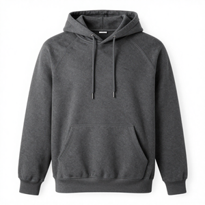 เสื้อฮู้ดดี้แฟชั่นแบบไม่มีซับใน ผ้าฝ้ายน้ำหนักเบา สวมใส่สบาย เหมาะสำหรับลำลอง พร้อมบริการรับผลิตแบบ OEM ODM - Product Image 5