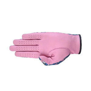 Pink Flamingo Print PU Leather Golf Glove for Women Right Hand Non-Slip <b>Hook</b> And Loop Closure - Product Image 5