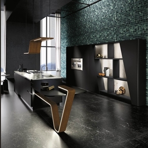 ชุดตู้ครัวแบบตั้งพื้นสไตล์ยุโรปสุดหรู ไร้กรอบ ทำจาก MDF เป็นมิตรกับสิ่งแวดล้อม ดีไซน์ทันสมัย ผลิตโดย JY Project รับผลิตตามสั่ง ขายส่ง - Product Image 3