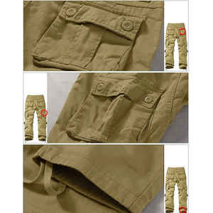 Pantalones Cargo de Invierno para Hombre, Hechos a Medida, Ligeros, Casuales, con Cordones, Corte Regular, de Secado Rápido y Tejido Transpirable - Product Image 6