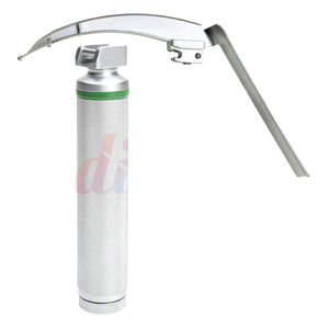 McCoy Flexi-Tip Laringoscopio de fibra óptica Set Cuchilla ajustable ENT Kit de intubación con herramientas de gestión de las vías respiratorias-Instrumento médico - Product Image 1