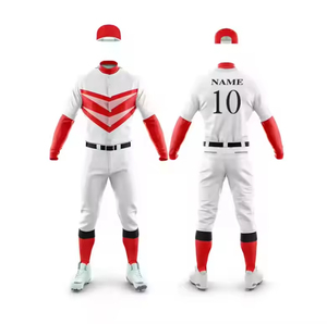 Customized Sports Baseball Uniform Breathable Stylish with Best Quality Baseball Uniform Custom Logo Printed Baseball Uniform - Product Image 2