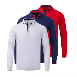 Polo personalizado para hombre con logotipo, polo liso de alta calidad, polo informal para golf, camiseta polo blanca para hombre - Product Image 3