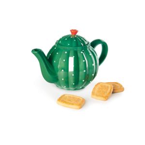 Teiera in Ceramica Excelsa Cactus 65 Cl Verde, Bollitore Decorativo - Product Image 2