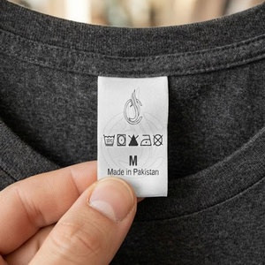 Étiquettes tissées imprimées de qualité supérieure pour vêtements, t-shirts, sweats à capuche, vestes, sacs - Personnalisables, légères et lavables - Product Image 2