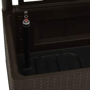 Macetas y jardineras grandes de plástico (PP) color moca, elevadas, impermeables, para flores. - Product Image 6