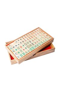 Premium Eco-Friendly Wooden Rectangle <b>Mahjong</b> Tile <b>Set</b> Handmade Craftsmanship | Bulk Wholesale Wedding Birthday Anniversary - Product Image 2