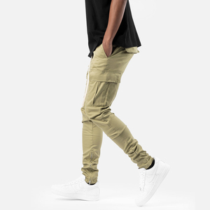 Men Slim Fit <b>Cargo</b> Pants Drawstring <b>Work</b> Sweatpants Loose Casual Jogger Pants Woven Fabric Printed Pattern Zipper Pants - Product Image 5